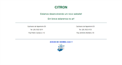 Desktop Screenshot of citronnet.com.br