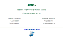 Tablet Screenshot of citronnet.com.br